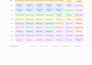 design an aesthetic custom weekly schedule for you